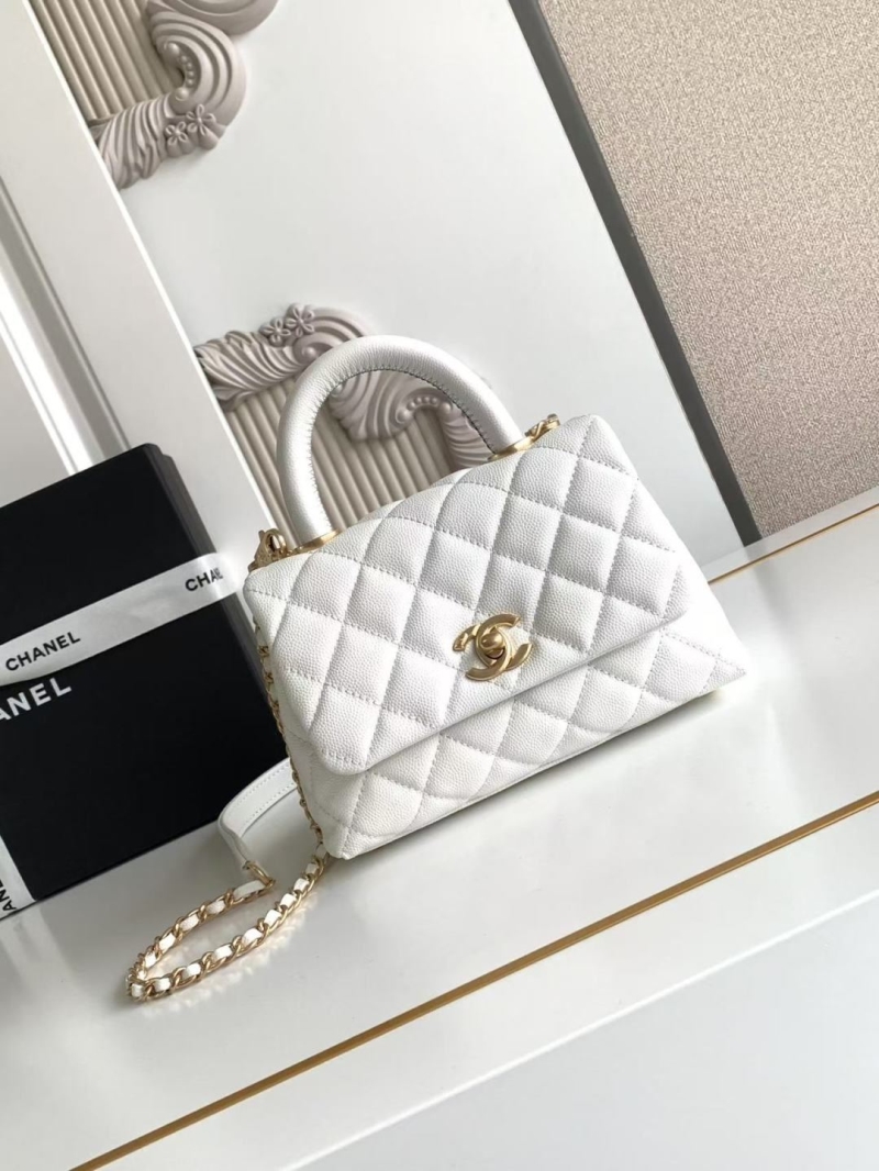 Ch**el top handle bags